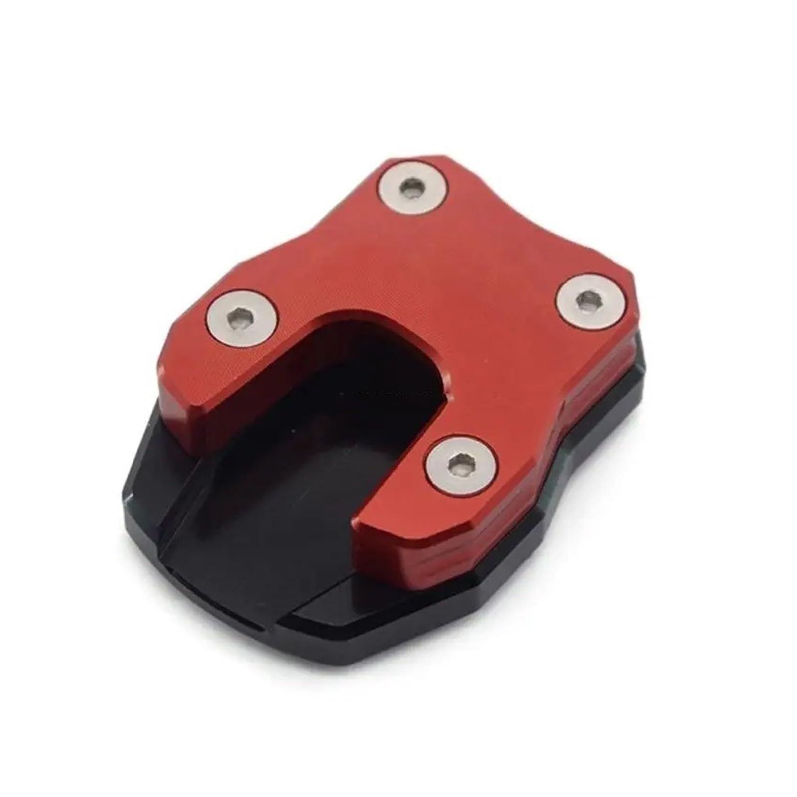 Stützplatte Fuß Verlängerungs Motorrad Metall Kickstand Pad Platte Basis Bike Seitenständer Grip Unterstützung Fuß Pad von HNQTVJLY