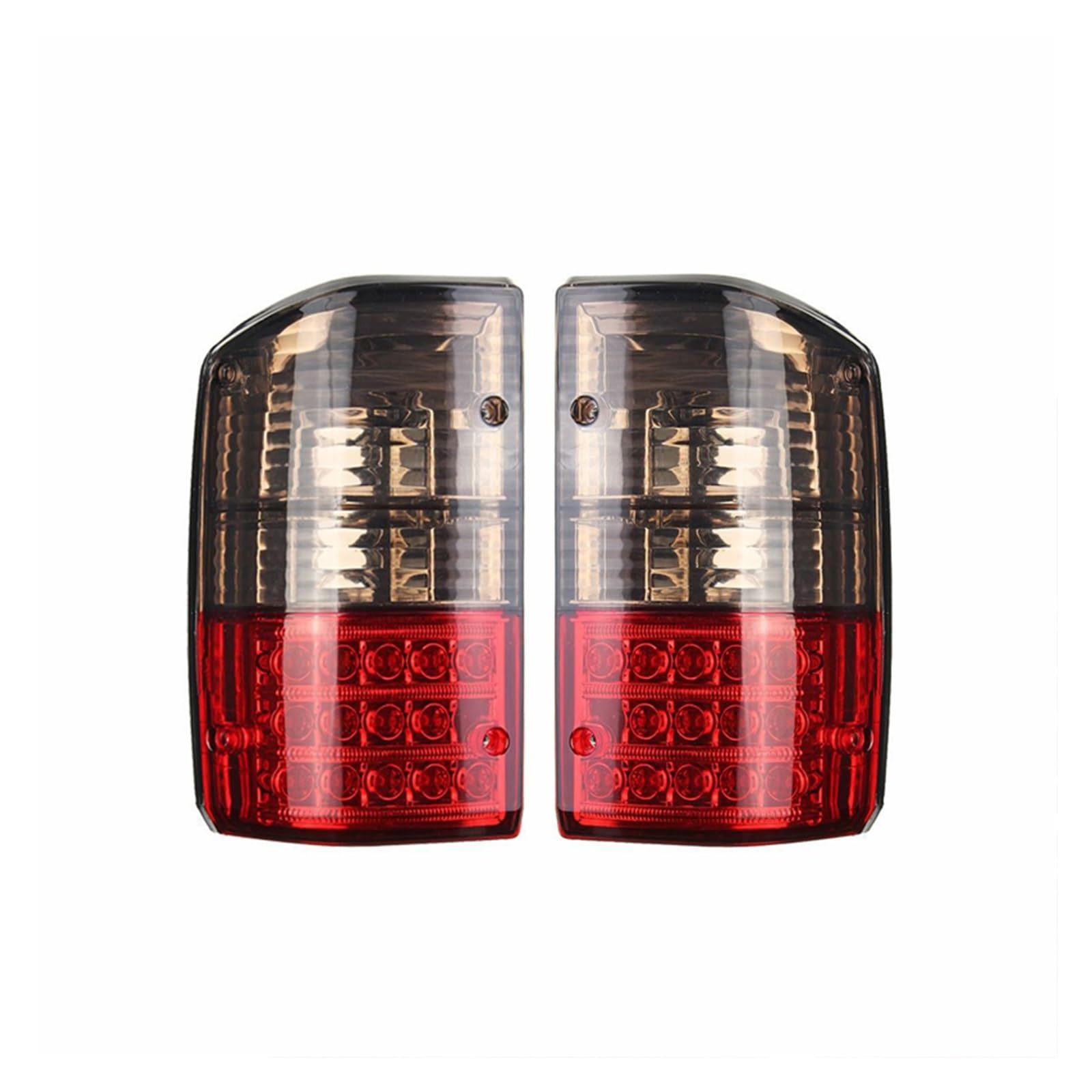 FEU arrière Pour Nissan Patrol GQ Y60 GR 1987 1988 1989 1990 1991-1997 FEU arrière LED de Voiture Avec ampoules 26550-05J00 26555-05J00 (Rouge fumé) von HNZHY