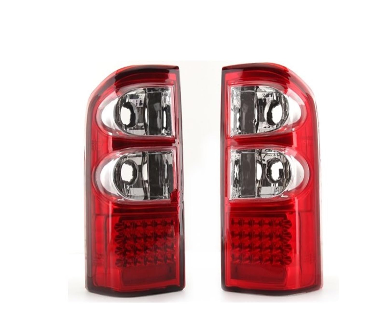 FEU arrière Pour Nissan Patrol Y61 1997 1998 1999 2000 2001 2002 2003 2004 FEU arrière LED FEU Stop FEU antibrouillard Accessoires de Voiture FEU arrière (Noir) von HNZHY