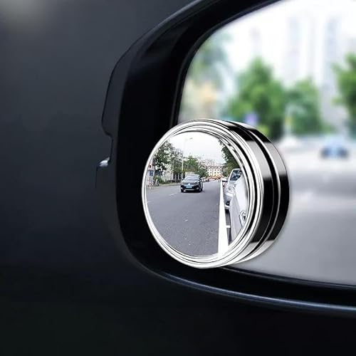 2pcs Car Blind Spot Mirror für 111 Auto Blind Spot Spiegel Auto Auto Außenspiegel Einstellbar Rückspiegel Weitwinkelspiegel von HNZZT