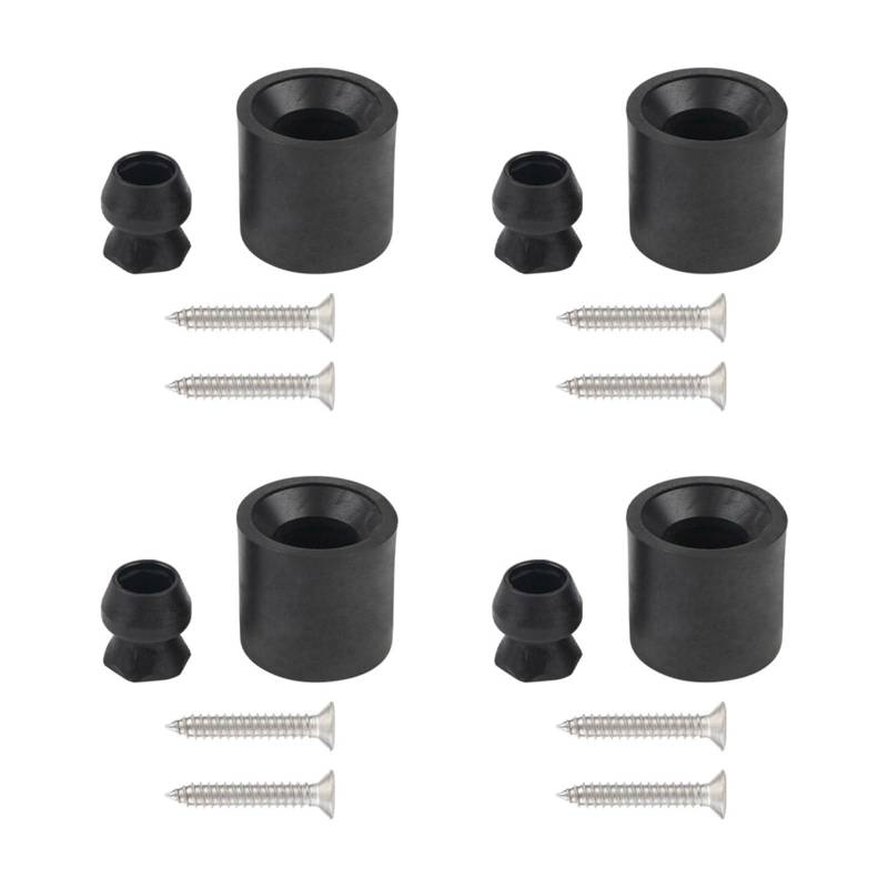 HNsdsvcd 4pcs Anhänger Türhalter Set Gummistopper Geschlossene Anhänger Anhänger Türhalter Wetterfeste Stoßstangen Für Pferdeanhänger Set Für Pferdeanhänger von HNsdsvcd