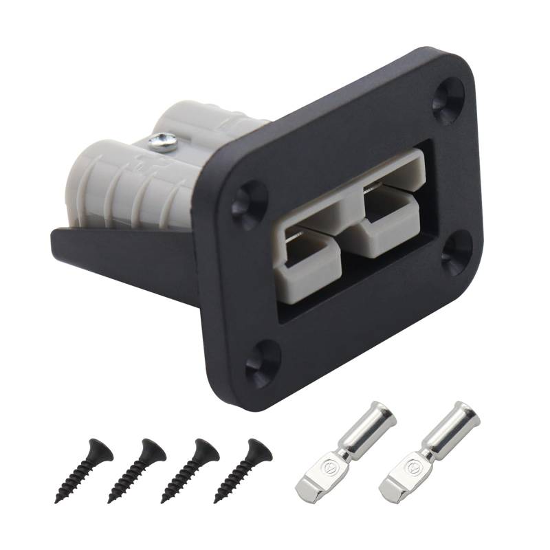 HNsdsvcd 50-Ampere Stecker Stecker Set Montagehalterung Panel Abdeckung Für Stecker Unterputzmontage Universell Für Wohnwagen Wohnmobile von HNsdsvcd