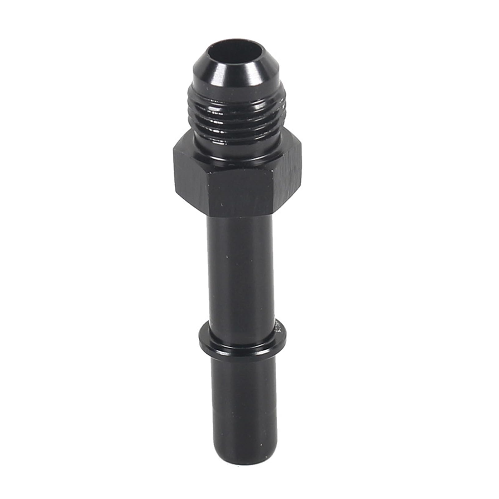 HNsdsvcd 6AN 8AN Stecker Auf 5/16" 3/8'' Kraftstoffrohrverschraubungsadapter Gerader Stecker Aluminium Schwarz von HNsdsvcd