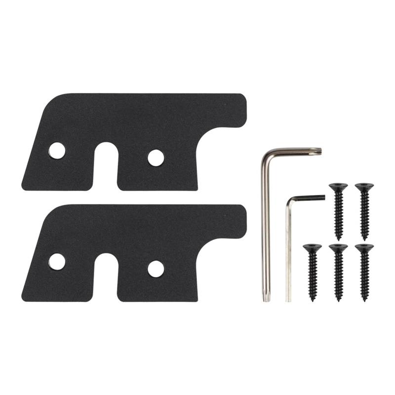 HNsdsvcd Sun Visors Repair Vollbedeckung Aluminiumlegierung Sun Visors Clips Ersatz Für JK Auto Schnellwartungszubehör von HNsdsvcd