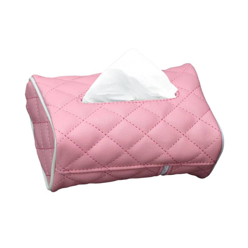 HNsdsvcd Vielseitiges Auto Gewebe Organisiert Elegante Auto Gewebehalter Rücksitz Gewebespeicher PU Leder Tissue Box Zur Bequemlichkeit von HNsdsvcd