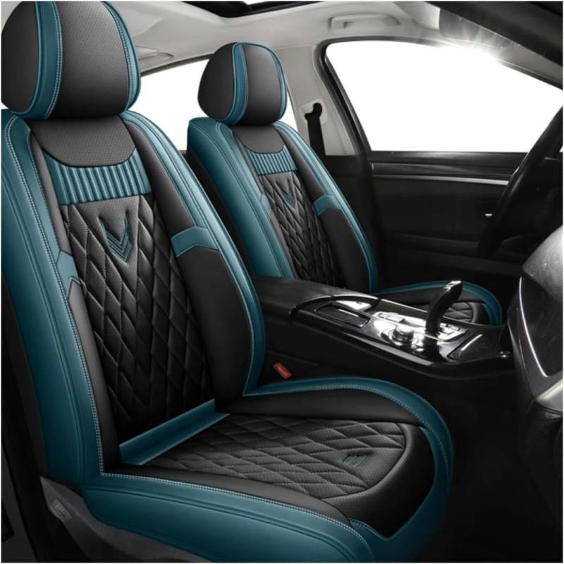 HOBIVA Sitzbezüge Auto Autositzbezüge Universal Set für Citroen DS3 DS7 DS4 DS5 DS6 DS9 Crossback E-Tense Auto Zubehör,Grün von HOBIVA