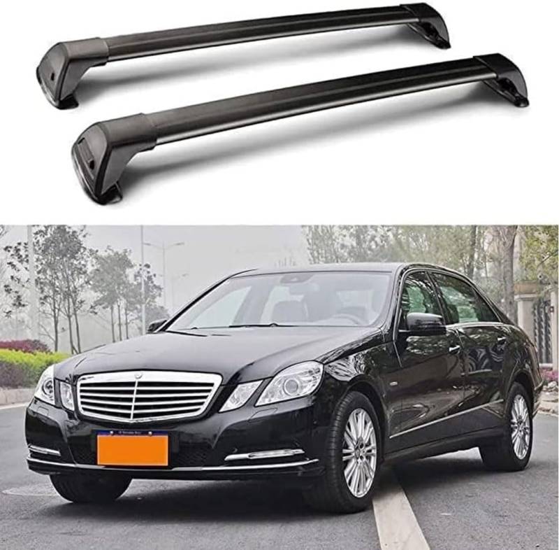 Auto Querträger Dachträger für Be-nz E Class W212 Sedan 2009-2016, Dachreling, Gepäckträger, Querträger, Aluminiumlegierung von HOCAH