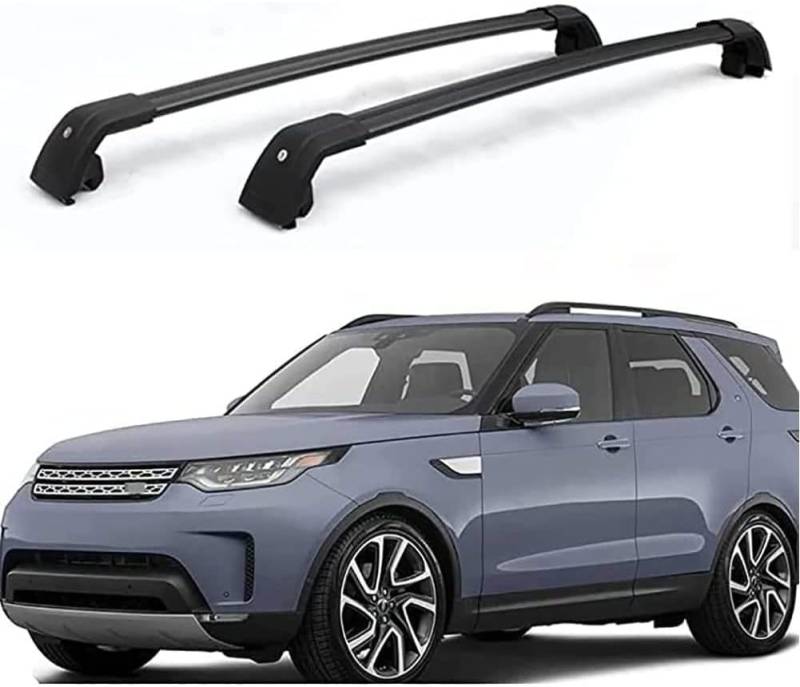 Auto Querträger Dachträger für Land Rover Discovery 5 2017-2021, Dachreling, Gepäckträger, Querträger, Aluminiumlegierung von HOCAH