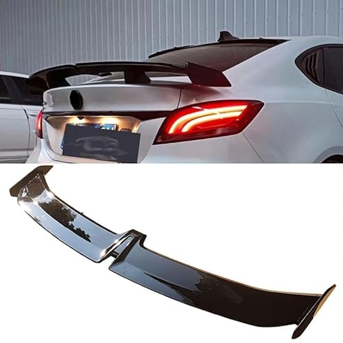 Heckspoiler Für BMW X6 G06 F16 E71 E72 2008 2024, Auto Hinten Stamm Flügel Lip Spoiler Diffusor Spoiler,Bright Black von HODGON