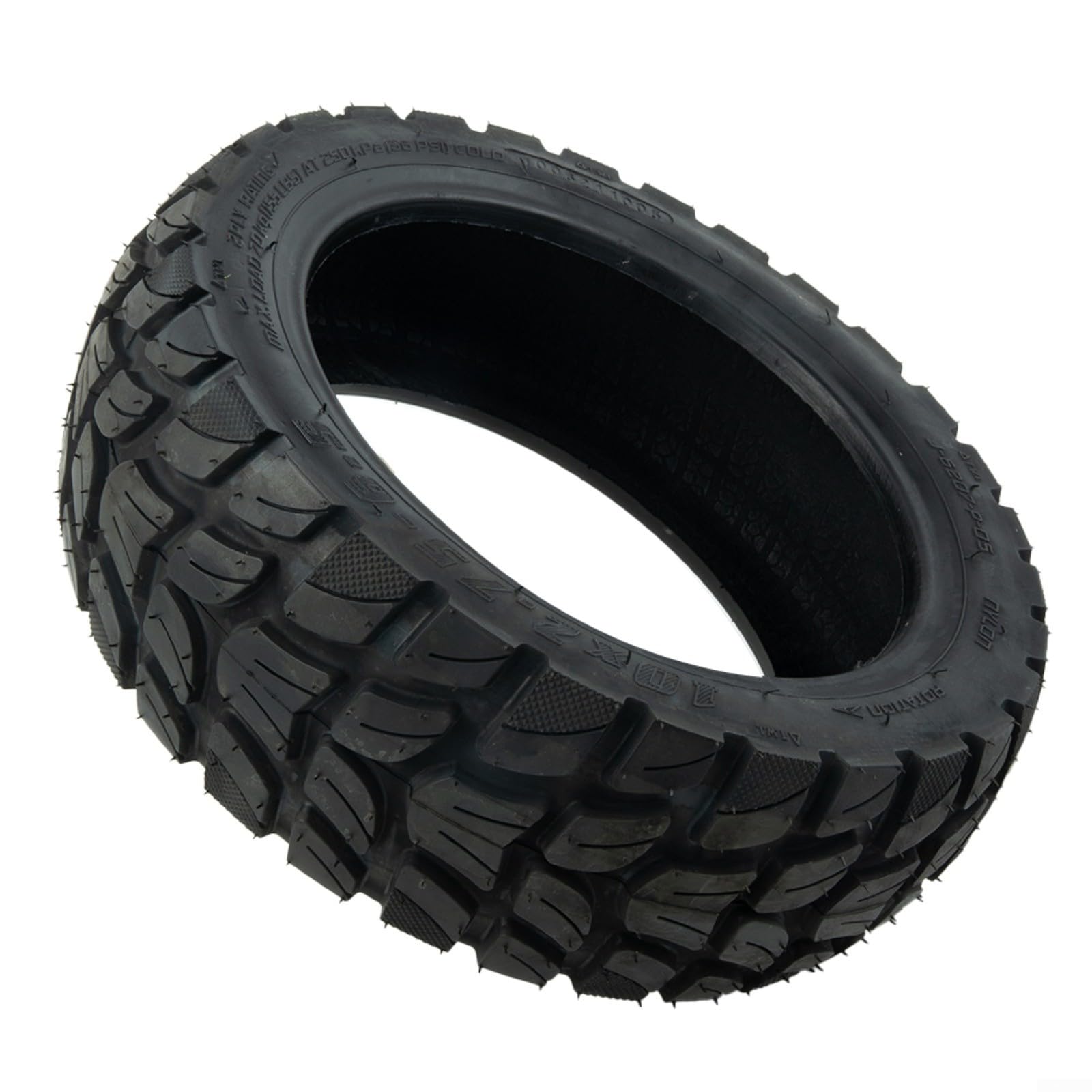 HOHOVYVY 10 Zoll Elektroroller Reifen 255X70mm Tubeless Off-Road Reifen 10X2.75-6.5 Ersatzreifen Für E-Scooter von HOHOVYVY