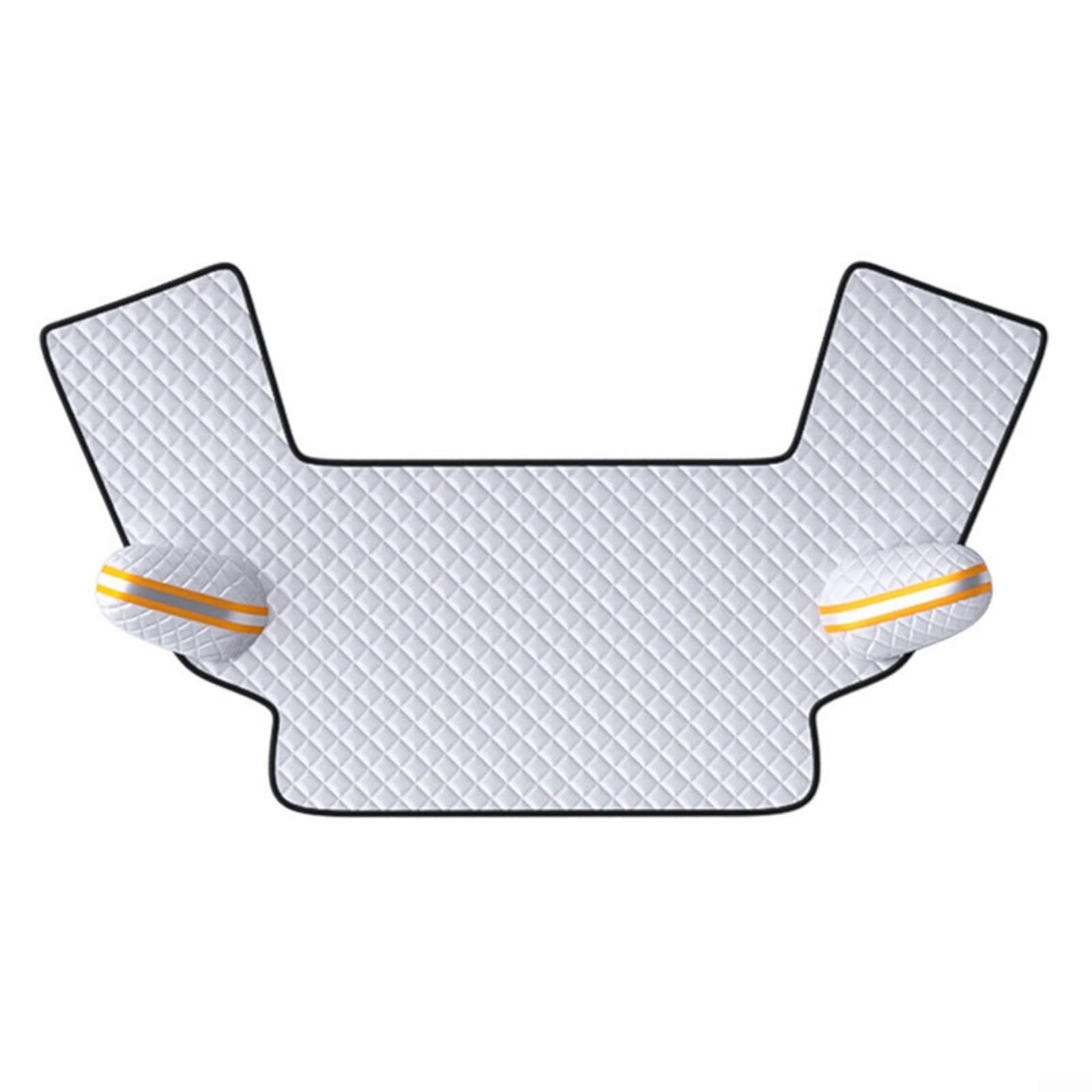 HOHOVYVY Frontscheibenabdeckung, Auto Windschutzscheibenabdeckung，Auto Windschutzscheibe Abdeckung Frontscheibe Frost Winter Magnetisch Schnee EIS Schutz(L) von HOHOVYVY