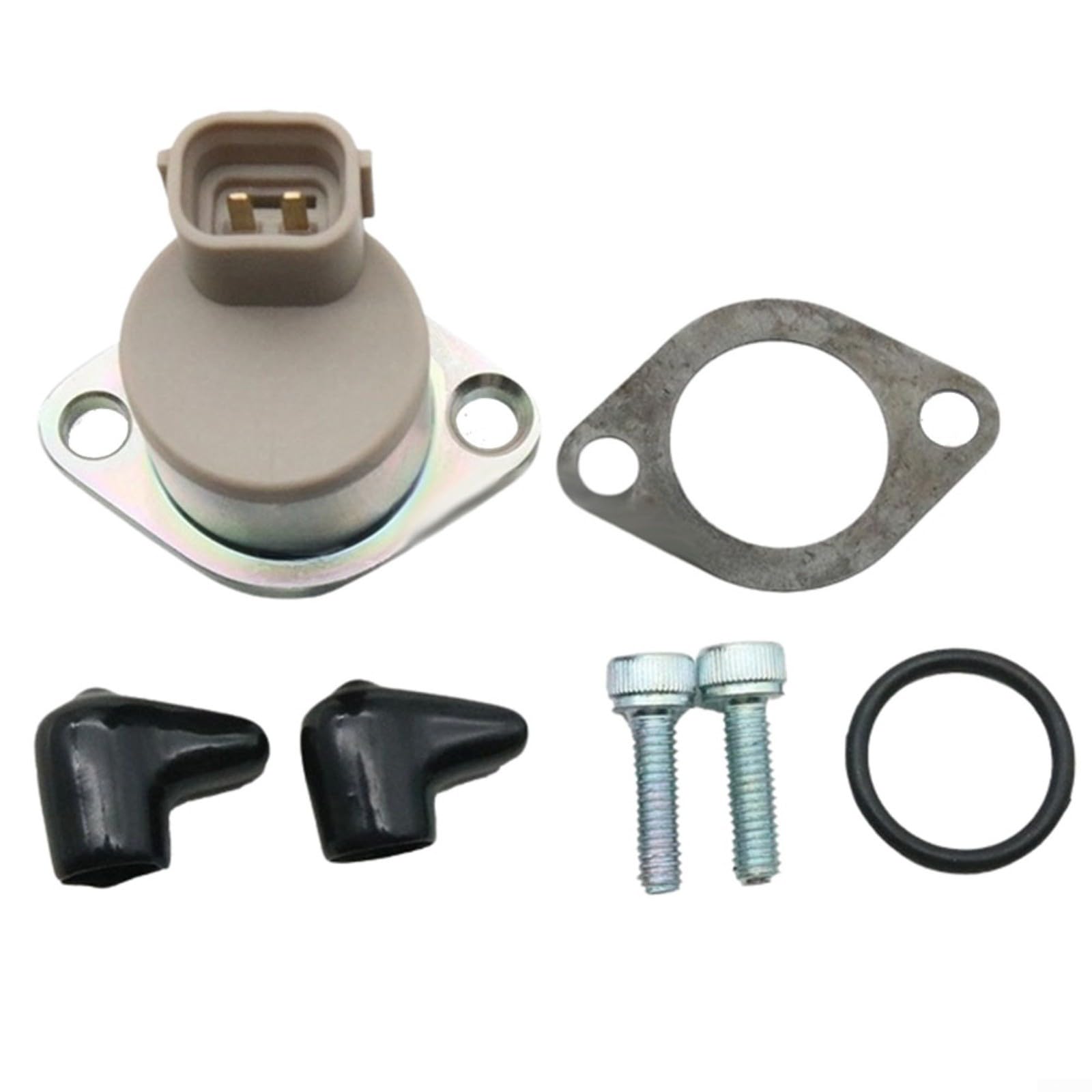 HOHOVYVY Saugregelventil für Dieselkraftstoffpumpe，Kraftstoffpumpe Raildruckventil Sensor KIT Für FORD Für Transit MK7 2,2 2,4 TDCi von HOHOVYVY