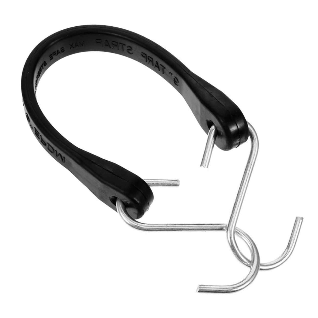 HOLIDYOYO Planengurt, Elastisches Band, Einfache Installation Und Entfernung, Bungee-Seil, Hochfestes Gummi-Bungee-Seil Mit Metallhaken Zur Sicherung Von Planen Und Ladung von HOLIDYOYO