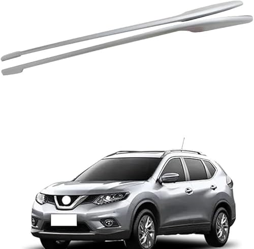 2 Stück Autodachträger Längsstange für Nissan X-Trail 2014-2019, Aluminium Dachreling Dachträger Gepäckträger GepäCktransport Zubehör von HOLIV