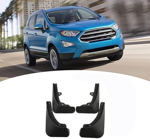 4Stück Auto Vorder Hinterrad Schmutzfänger, für Ford Ecosport 2012-2020, Waterproof Board Protective Fender Car Styling Dekorationszubehör von HOLIV