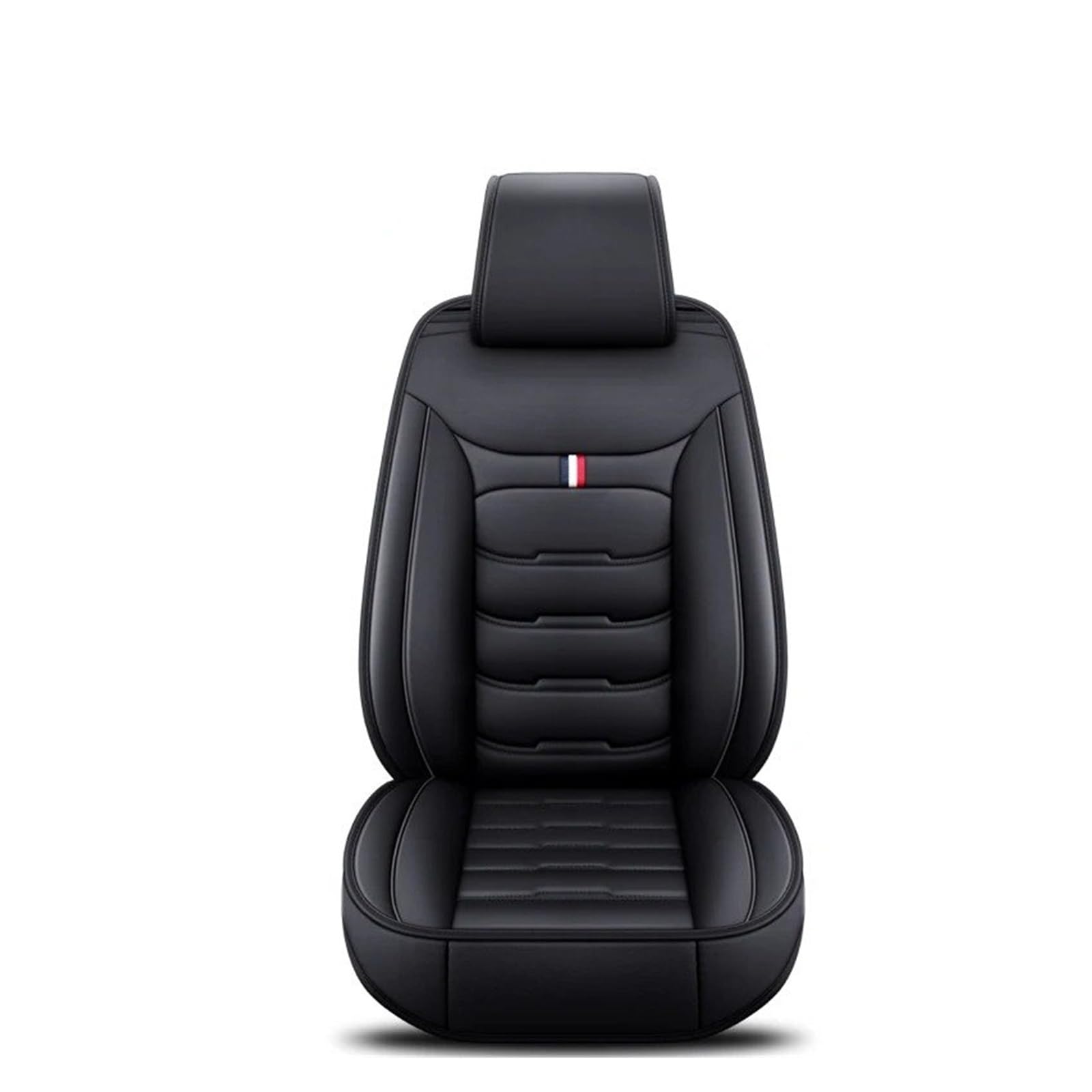 HOLIV Sitzbezüge Auto Für 1er-Serie Alle Automodelle E81 E82 E87 E88 F20 F21 F52 F40 Universeller Autositzbezug Sitzbezüge Auto Set(Black 1 Seat) von HOLIV