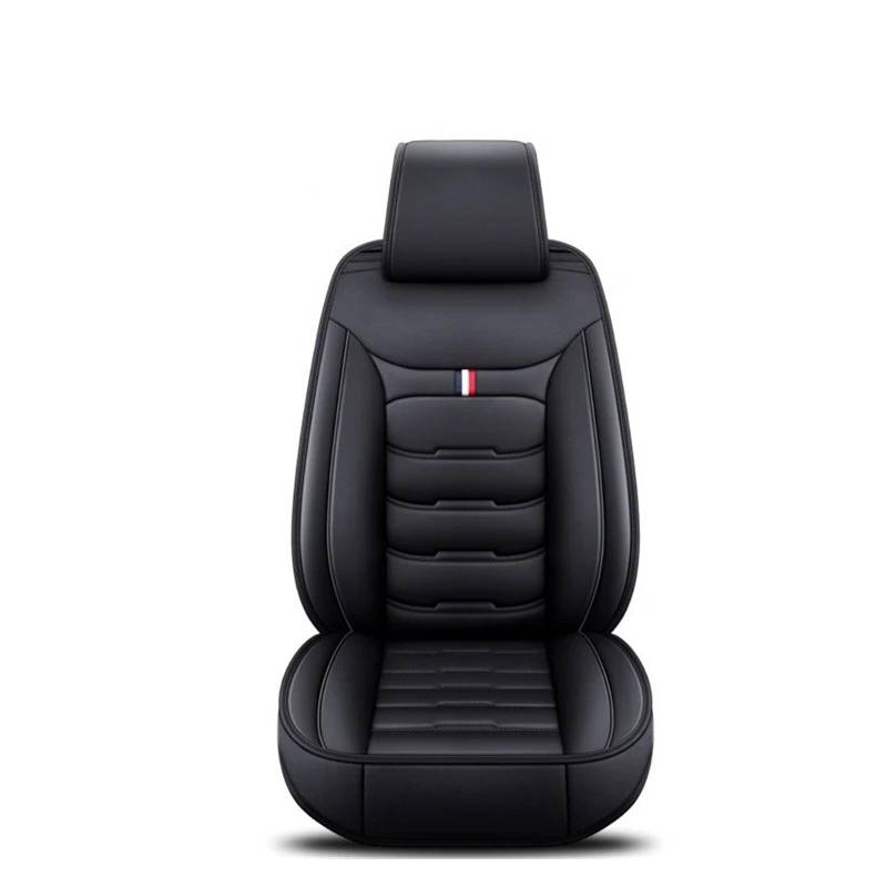 HOLIV Sitzbezüge Auto Für 4er Alle Automodelle F32 F33 F36 G22 G23 G26 Universal Autositzbezug Autozubehör Innenraum Sitzbezüge Auto Set(Black 1 Seat) von HOLIV