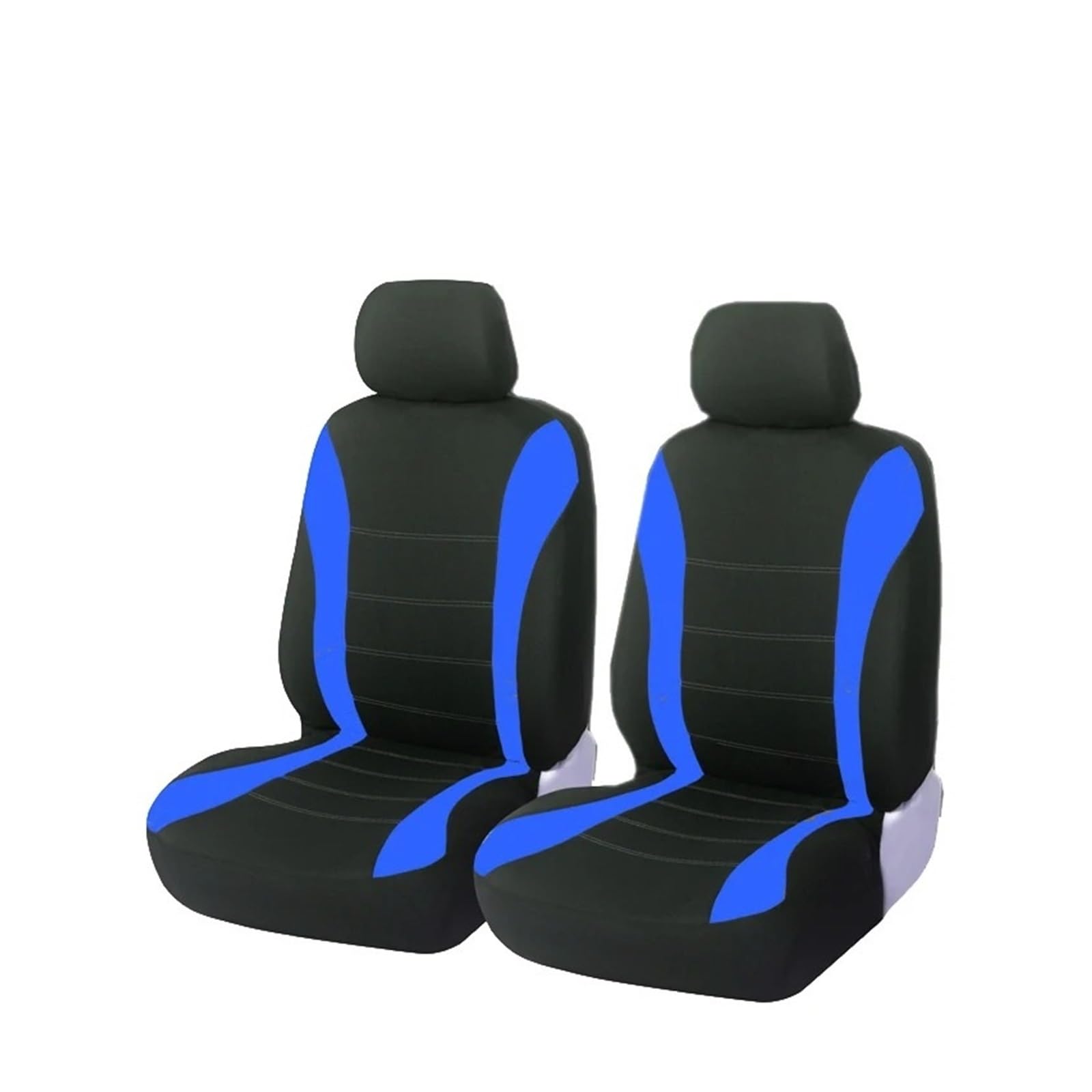 HOLIV Sitzbezüge Auto Für FIAT Für Panda Autositzbezüge Sitzbezüge Auto Set(Blue 2 Pieces) von HOLIV