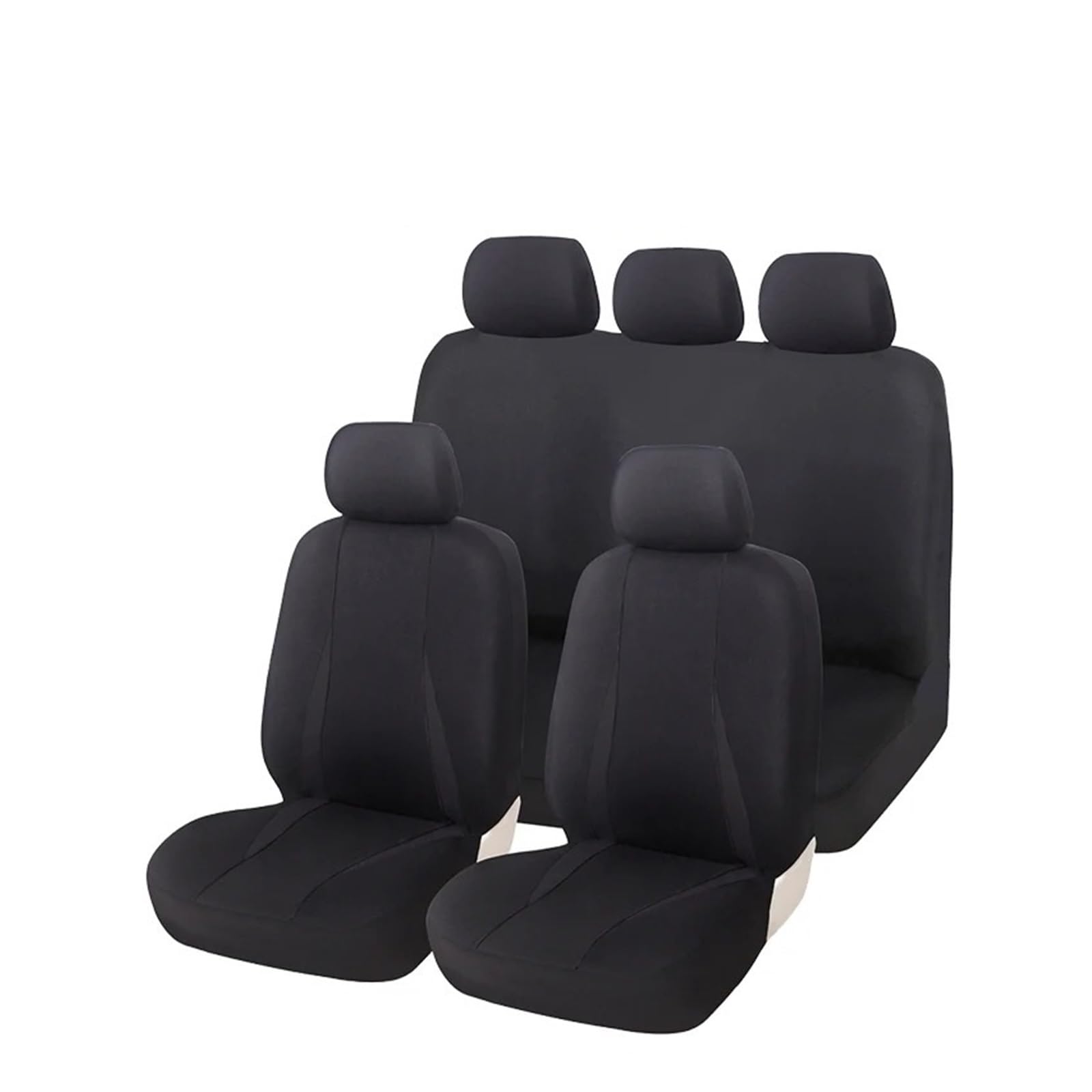 HOLIV Sitzbezüge Auto Für Ford Für Mondeo 4 Autositzbezüge Sitzbezüge Auto Set(Black Full Set) von HOLIV