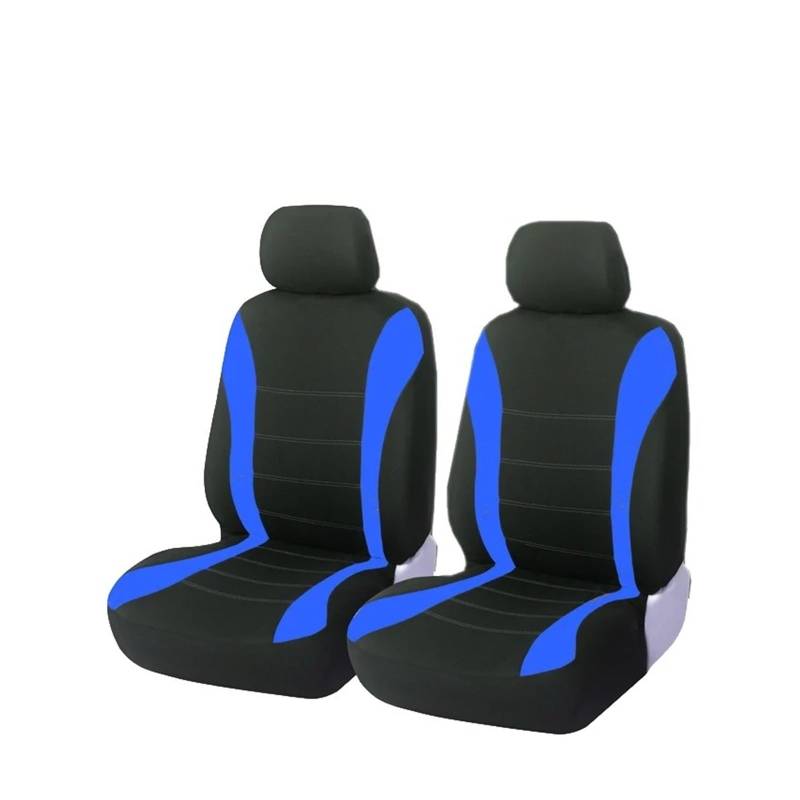 HOLIV Sitzbezüge Auto Für Ford Für Mondeo 4 Autositzbezüge Sitzbezüge Auto Set(Blue 2 Pieces) von HOLIV