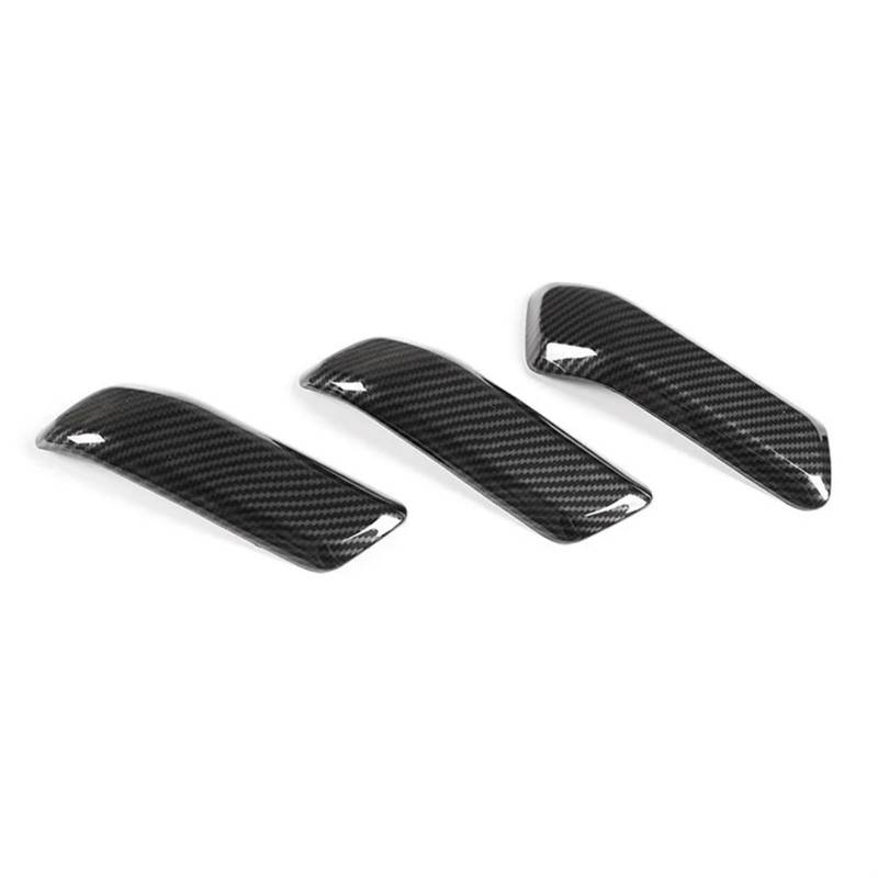 Interieur Zubehör 3Pcs Für Land Für Rover Für Defender 110 2020-2023 Auto Innen Türgriff Abdeckung Trim Aufkleber Innen Pull Hohe-Version Carbon Auto Zubehör Innenraum von HOLIV