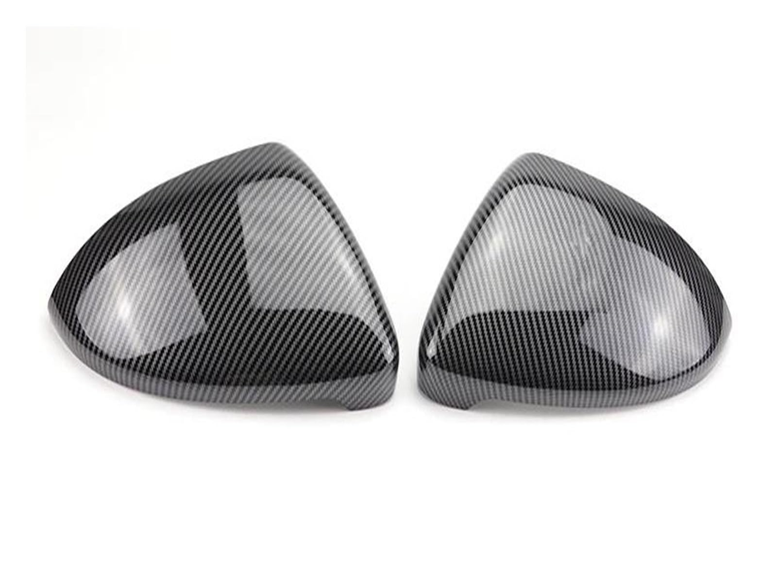 Rückspiegelabdeckung Für VW Für T&ouran Für Golf 7 MK7 MK7.5 GTI R GTE GTD Rückspiegel-Abdeckkappen 5G0 857 537 Auto Rückspiegelabdeckungen(Kohlefaser-Look) von HOLIV