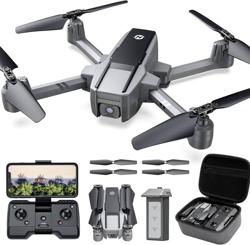 Holy Stone HS440D Drohne mit Kamera 4K für Anfänger, GPS Drohnen mit 20 Min. Lange Flugzeit,Follow Me,Auto Rückkehr,5G FPV Übertragung RC faltbare drohne komplettset unter 249g profi für Erwachsene,C0 von HOLY STONE