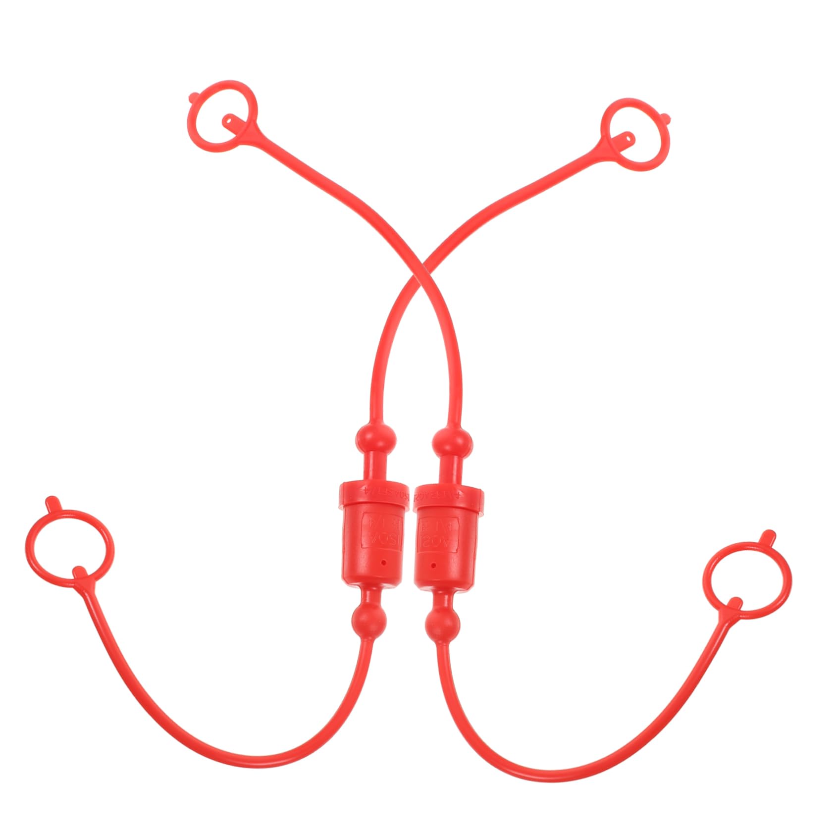 HOMOCONO 10 Sätze Stecker-staubkappe Hydraulische Staubkappen 1/4 Abdeckungen Für Hydraulische Schnellkupplungen Hydraulikkappen- Und Steckersatz Schlauchkupplung Schlauchzapfen Plastik Rot von HOMOCONO