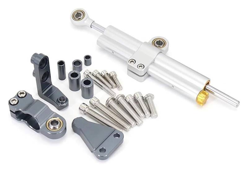 Für A&prilia RS660 RS 600 Rs660 2021-2023 Motorrad Dämpfer Lenkung Stabilisator Linear Umgekehrt Sicherheit Halterung Lenkungsdämpfer(Set 11) von HOMRMBUBP