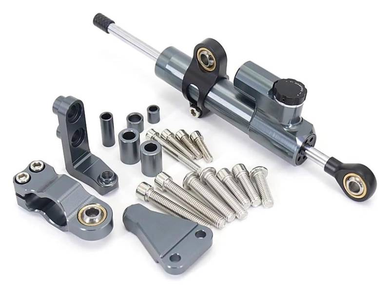 Für A&prilia RS660 RS 600 Rs660 2021-2023 Motorrad Dämpfer Lenkung Stabilisator Linear Umgekehrt Sicherheit Halterung Lenkungsdämpfer(Set 5) von HOMRMBUBP