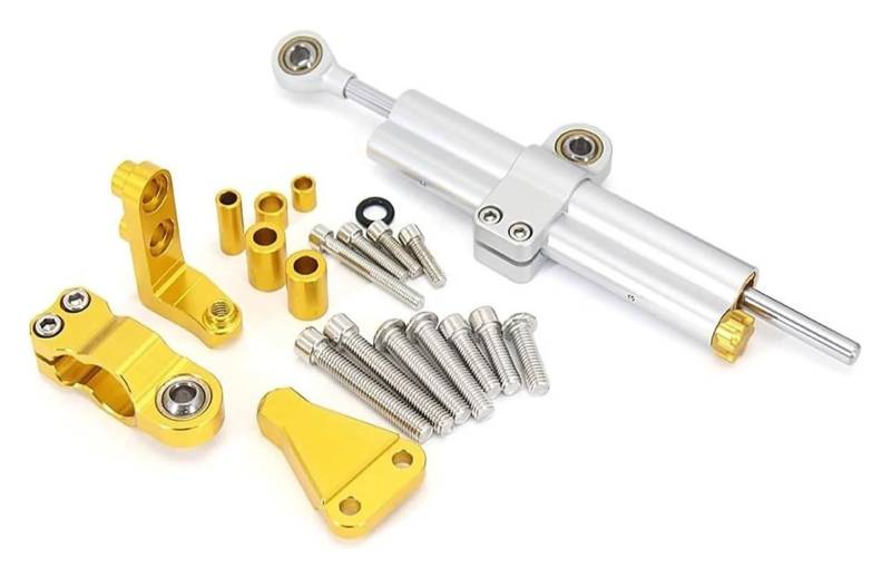 Für A&prilia RS660 RS 660 Rs660 Rs 660 2021-2023 Motorrad Dämpfer Lenkung Stabilisieren Dämpfer Halterung Mount Kit Lenkungsdämpfer(Set 13) von HOMRMBUBP