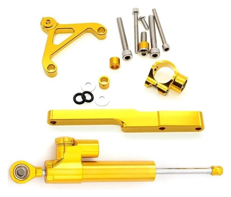 Für CB1000R CB 1000 R 1000R 2008-2020 Motorräder Lenkung Dämpfer Stabilisator Halterung Kit Stabilisator Dämpfer Lenkungsdämpfer(Set 4) von HOMRMBUBP