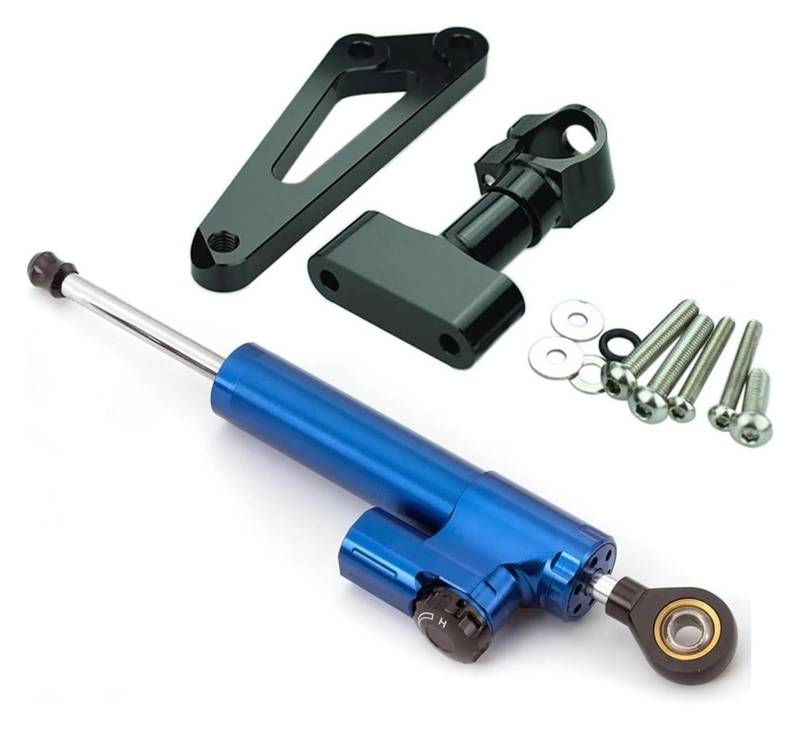 Für CB600F Für Hor&net CB 600 F 2007-2016 Halterung Unterstützung Kit Stabilisator Dämpfer Motorrad Lenkung Dämpfer Stabilisator Dämpfer Lenkungsdämpfer(Set 7) von HOMRMBUBP