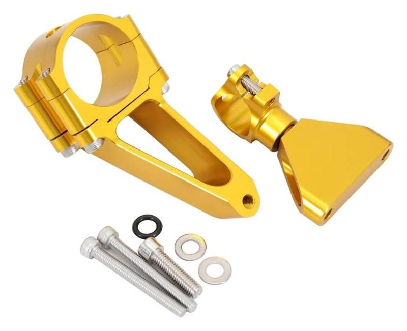 Für CBR600 F4i CBR 600 1999-2007 Motorrad Lenkung Dämpfer Stabilisator Halterung Mount Kit Stabilisator Dämpfer Lenkungsdämpfer(Bracket 4) von HOMRMBUBP