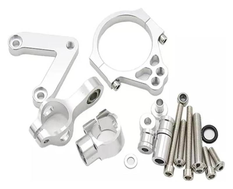 Für D&ucati 848 2008-2010 1098 1198 Für EVO 1198S Motorrad Dämpfer Lenkung Stabilisieren Control Montage Halterung Kit Lenkungsdämpfer(Bracket 2) von HOMRMBUBP