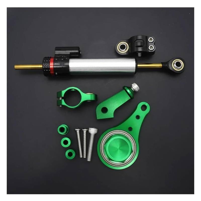 Für Kawa&saki Für Ninja ZX6R 636 2005 2006 Motorrad Lenkungsdämpfer Stabilisator Mit Halterung Unterstützung Stabilisator Dämpfer Lenkungsdämpfer(17) von HOMRMBUBP