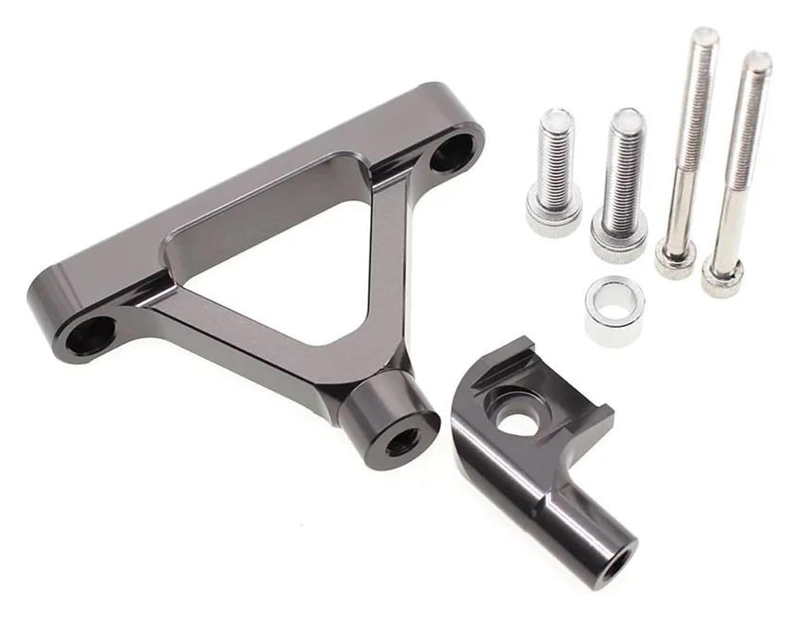 Für Kawa&saki ZX10R ZX-10R ZX 10R 2004 2005 Motorrad Lenkung Dämpfer Stabilisator Halterung Dämpfer Montieren Unterstützung Kit Lenkungsdämpfer(Bracket 3) von HOMRMBUBP