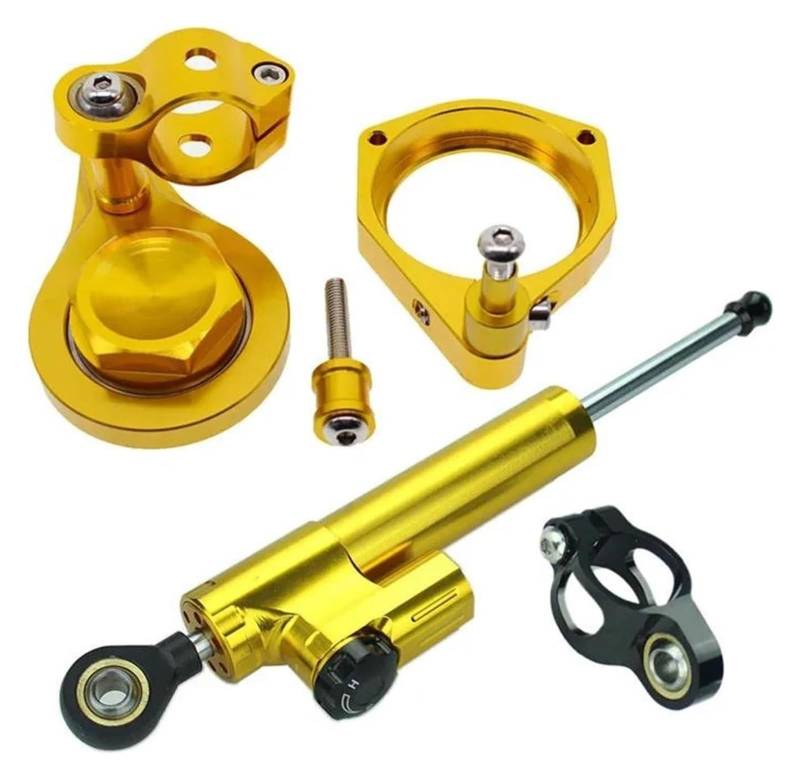 Für S1000RR 2010-2014 Motorrad-Stabilisatordämpfer Lenkungshalterung Halterung Halter Support Kit Stabilisatordämpfer Lenkungsdämpfer(Set) von HOMRMBUBP