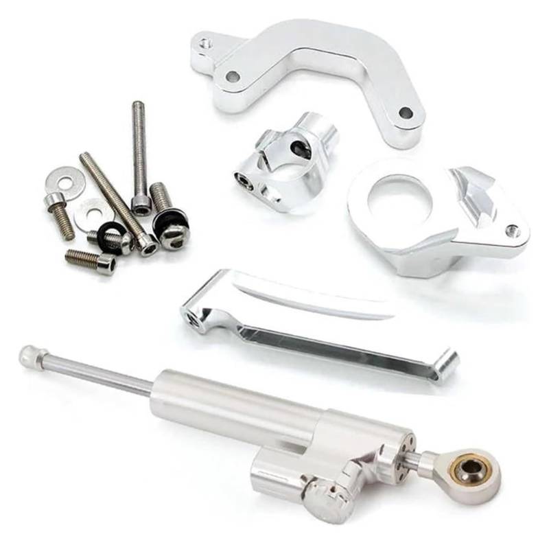 Für Suz&uki GSXR 1000 K9 GSXR1000 GSX-R1000 2009-2015 Motorrad Stabilisator Lenkung Dämpfer Montage Halterung Unterstützung Kit Lenkungsdämpfer(Set 3) von HOMRMBUBP