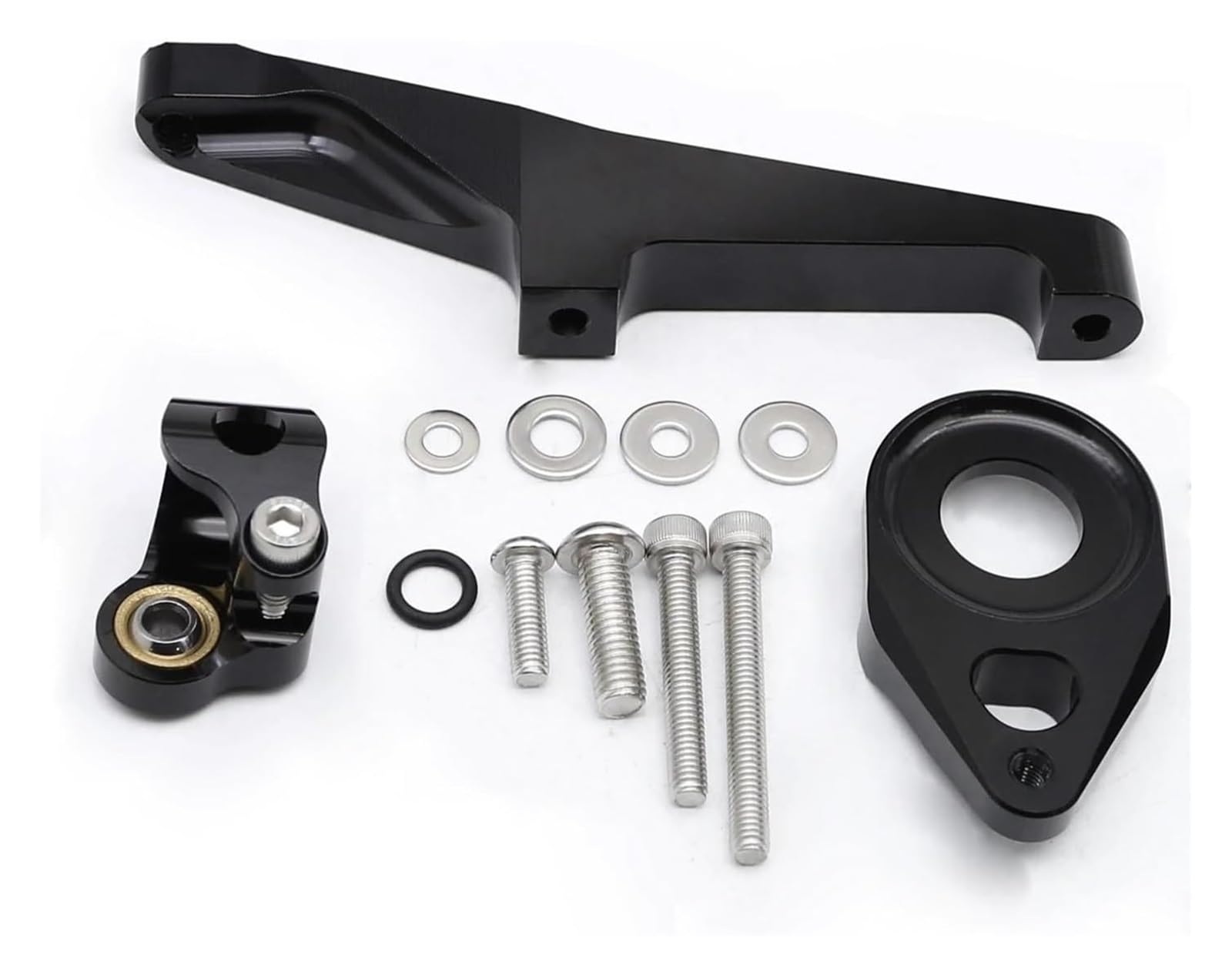 Für Suz&uki SV650 2016-2020 2021 2022 Stabilisator Dämpfer Motorrad Stabilisator Lenkung Dämpfer Halterung Montage Kit Unterstützung Lenkungsdämpfer(Bracket) von HOMRMBUBP