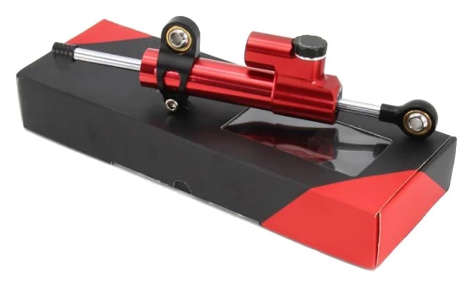 Für Y&amaha FZ1 Für FAZER 2006-2015 Motorrad Aluminium Lenkungsdämpfer Halterung Set Stabilisator Lineardämpfer Montageunterstützung Lenkungsdämpfer(rot,C) von HOMRMBUBP