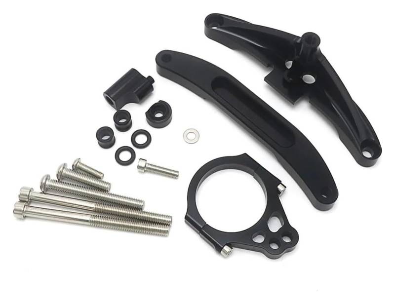 Für Y&amaha FZ1 Für FAZER 2006-2015 Motorrad-Lenkungsdämpfer-Stabilisator-Montagehalterungs-Kits Stabilisatordämpfer Lenkungsdämpfer(Bracket 2) von HOMRMBUBP