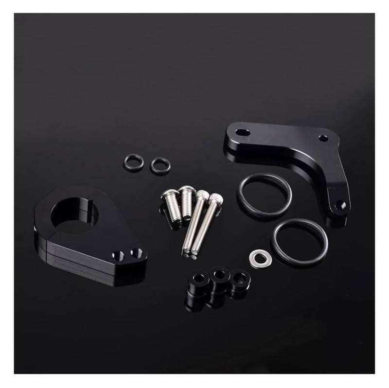 Für Y&amaha Für Xmax 300 125 250 400 Motorrad Einstellbarer Lenkungsdämpfer Stabilisatorhalterung Kit Stabilisatordämpfer Lenkungsdämpfer(Bracket a) von HOMRMBUBP