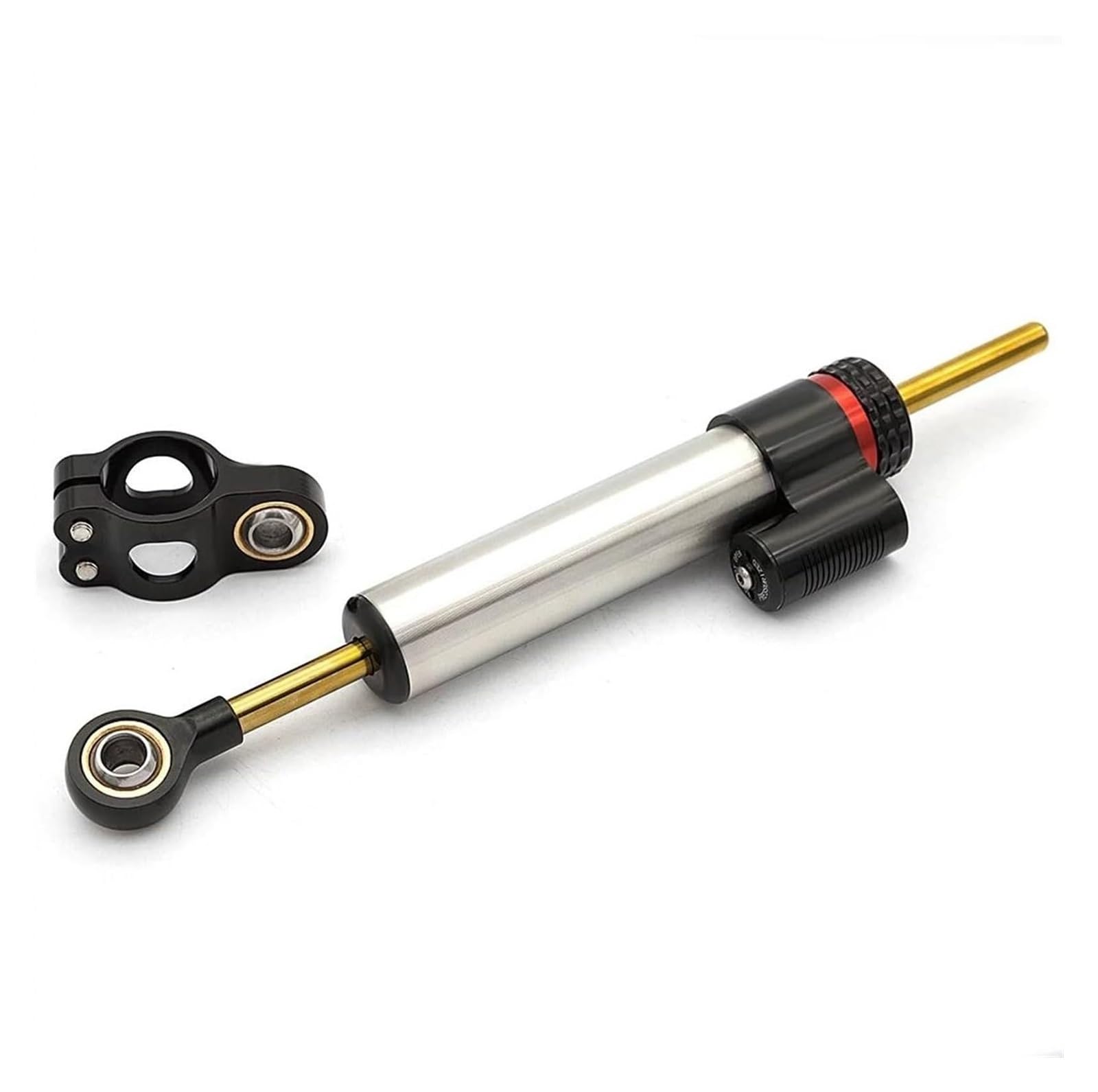 Für Y&amaha YZF R3 R25 Für MT25 2015-2018 Motorradstabilisator-Lenkungsdämpfer-Montagehalterungs-Unterstützungssatz Lenkungsdämpfer(3) von HOMRMBUBP