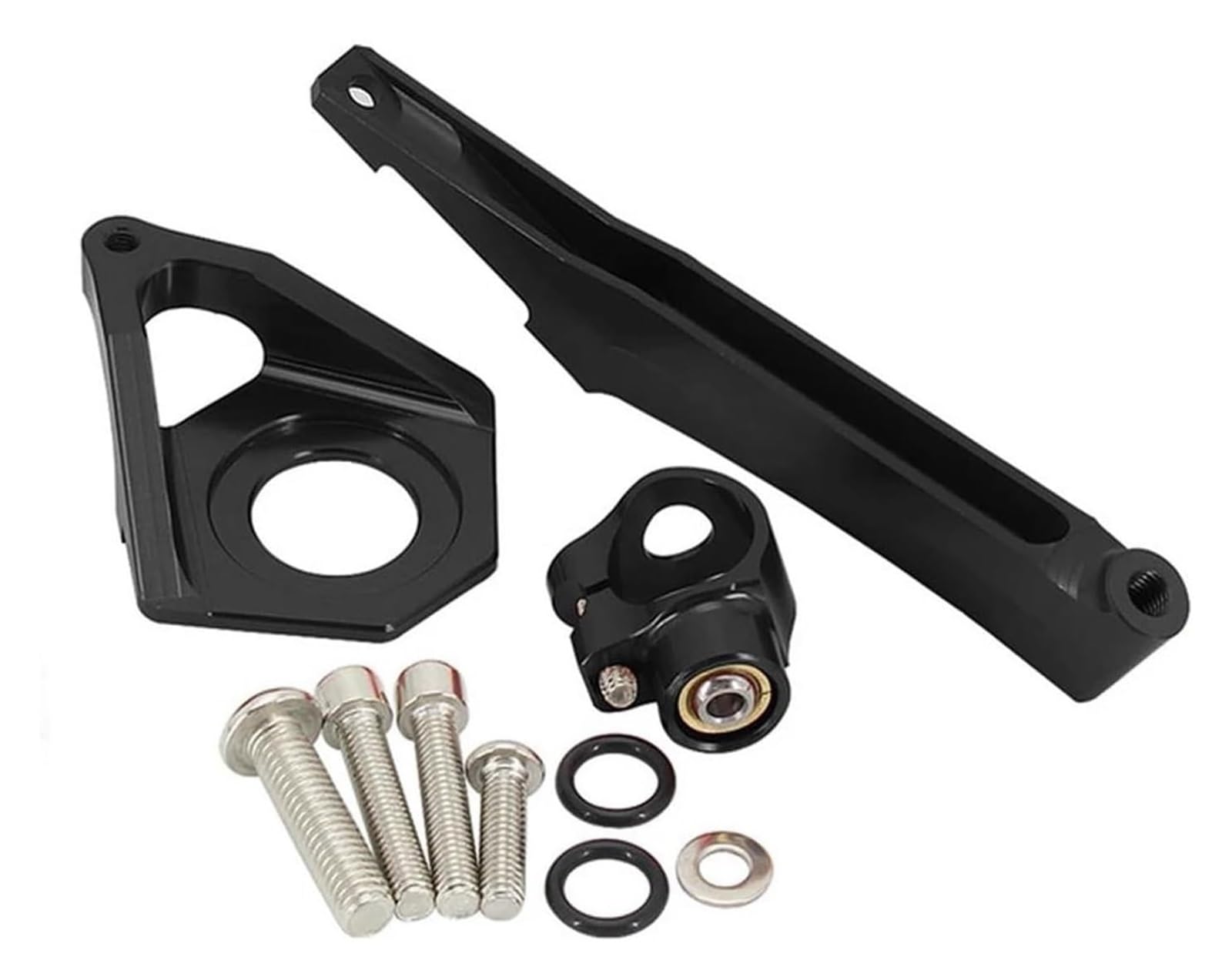 Für Y&amaha YZF600 YZF R6 2003-2005 Motorräder Lenkstabilisierungsdämpferhalterung Mount Kit Stabilisatordämpfer Lenkungsdämpfer(Bracket) von HOMRMBUBP