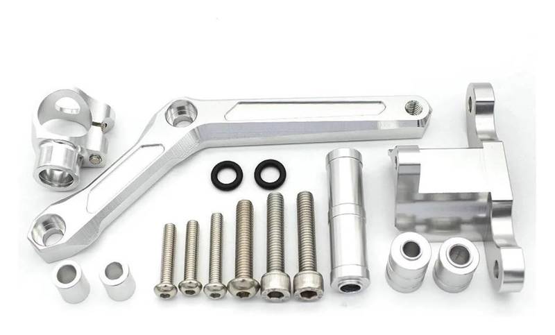 HOMRMBUBP Für B&enelli BJ600GS BN600 2012 2013 2014 2015 Motorrad Lenkung Dämpfer Stabilisator Halterung Unterstützung Montage Kit Lenkungsdämpfer(Bracket 4) von HOMRMBUBP