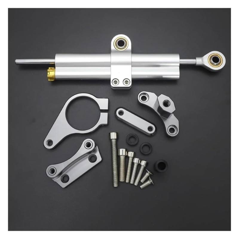 HOMRMBUBP Für CBR 650F CBR650F 2014-2019 Motorrad-Lenkungsdämpfer-Stabilisator, Einstellbar Linear Mit Halterungszubehör, Stabilisatordämpfer Lenkungsdämpfer(Set 7) von HOMRMBUBP