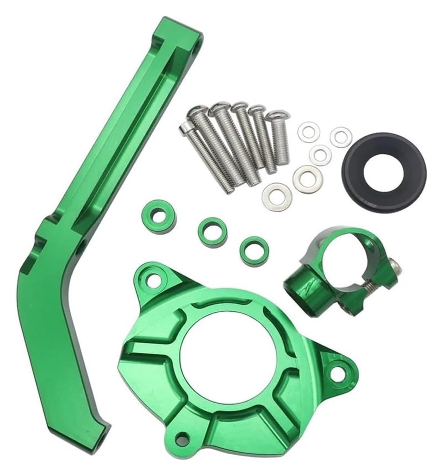 HOMRMBUBP Für Kawa&saki Z1000 2014-2019 Motorrad Aluminium Legierung Einstellbare Lenkung Dämpfer Stabilisator Halterung Montage Kit Lenkungsdämpfer(Bracket 6) von HOMRMBUBP