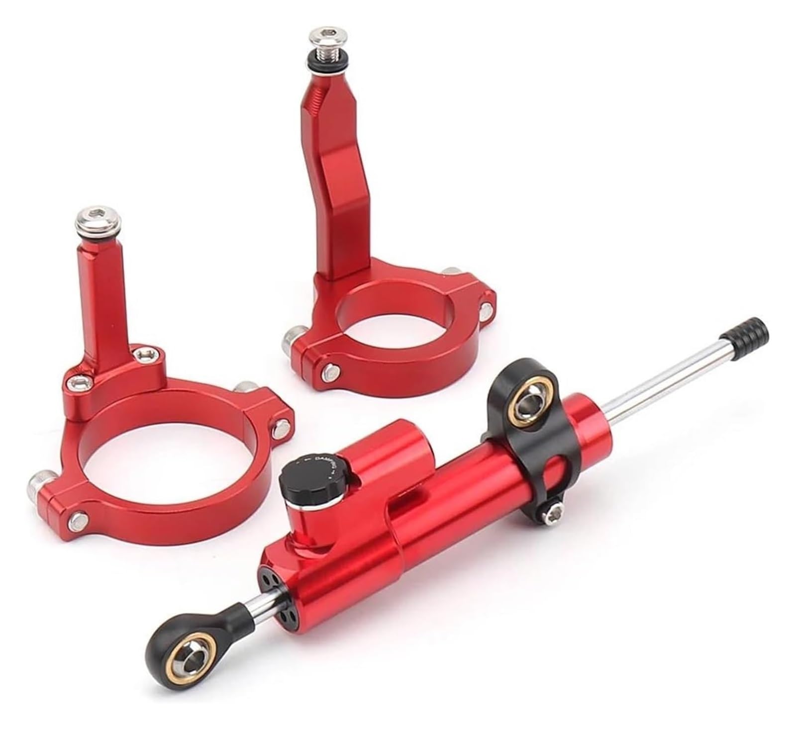 HOMRMBUBP Für Kawa&saki ZX 4R Zx 4RR ZX-4R ZX4R ZX-4RR ZX4RR 2023 2024 Stabilisator Dämpfer Motorrad Stabilisieren Dämpfer Halterung Montage Kit Lenkungsdämpfer(20) von HOMRMBUBP