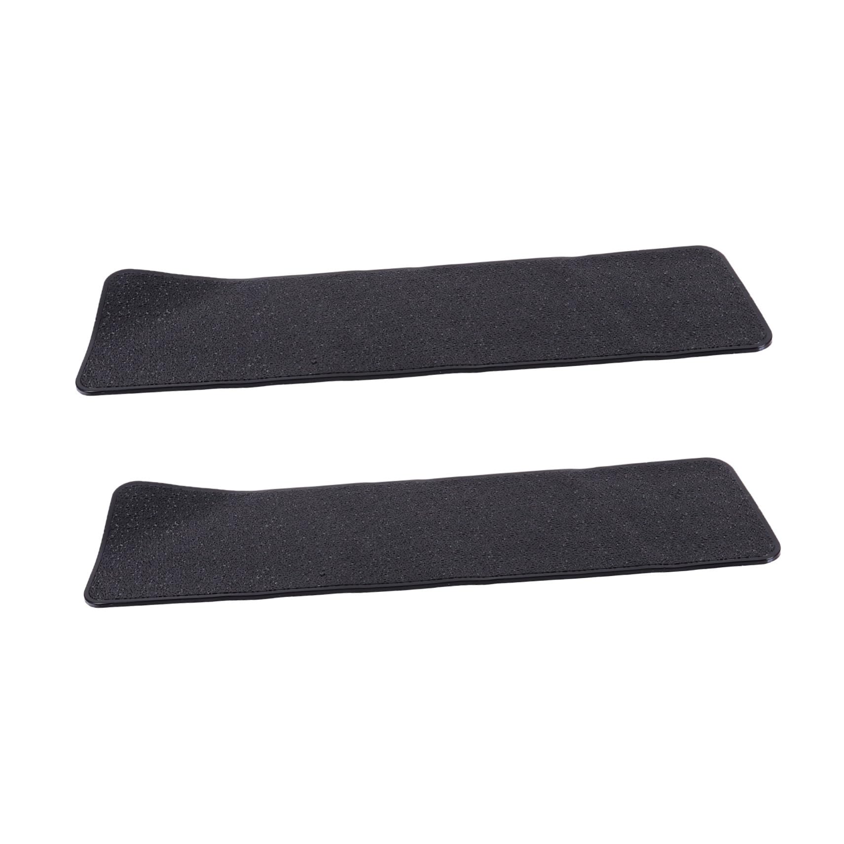 HOMSFOU 2St Auto rutsch Feste Matte Anti-Rutsch-Band Anti -Slip rutschfeste Armaturenbrettmatte Möbelgleiter für Teppiche Griptape Auto rutschfeste Unterlage Automatten Pu Black von HOMSFOU